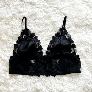 🤍NWOT! Victoria’s Secret Bralette Black Brassiere